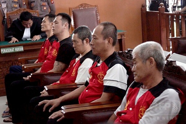 覚せい剤1トン密輸、台湾人8人に死刑判決 インドネシア