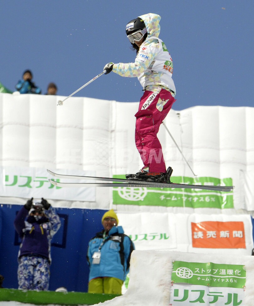 上村愛子 女子モーグルで初優勝、フリースタイルスキー世界選手権