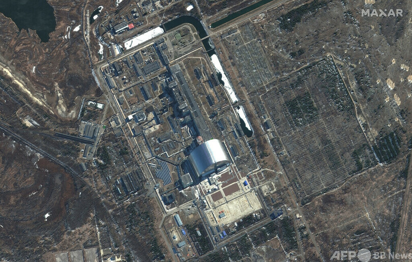 チェルノブイリ原発にベラルーシ送電網から電力供給 ウクライナ