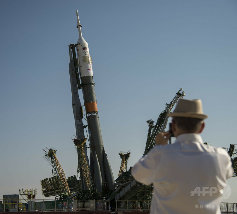 新型ソユーズ打ち上げ成功、大西さんら3人宇宙へ