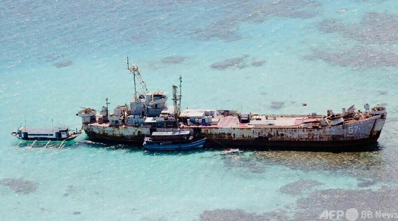  比大統領、中国に反論 座礁艦の撤去合意「承知せず」