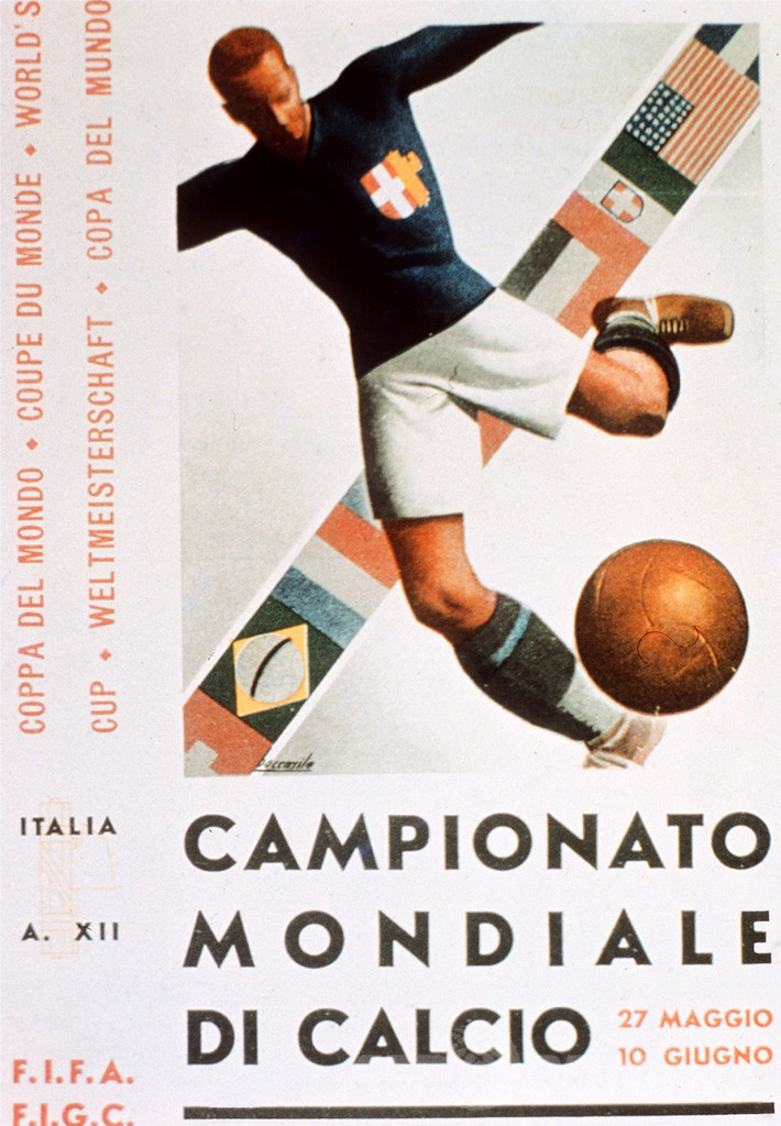 1934年サッカーW杯イタリア大会のトリビア 写真1枚 国際ニュース 