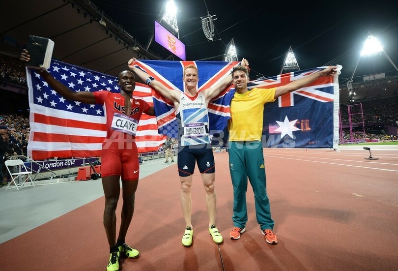 ラザフォードが金メダル、男子走り幅跳び