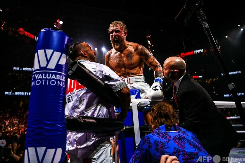 米ユーチューバー、元UFC王者にKO勝ち ボクシング