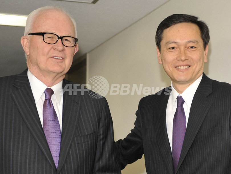 ボズワース米特別代表が来日、外務省高官と会談