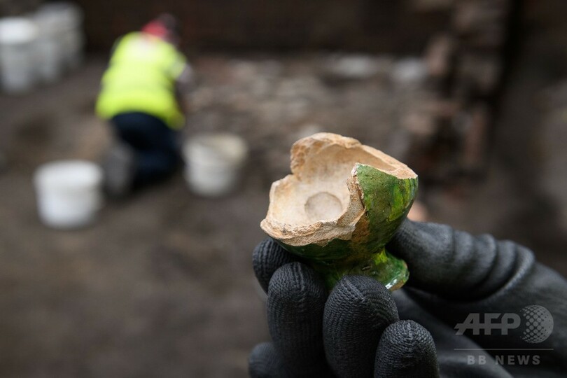 シェークスピア作品も上演、ロンドン初の劇場 発掘現場公開