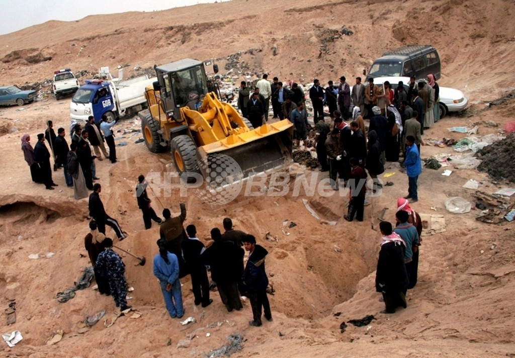 イラクで腐乱死体100体見つかる 旧フセイン政権時代に殺害か 写真1枚 国際ニュース Afpbb News