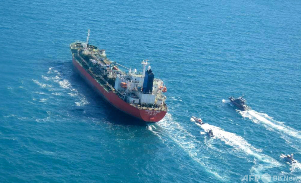イラン、韓国籍のタンカー拿捕 「環境法違反」で