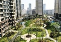 ハイテク産業開発区香樟苑6期再定住用住宅区内の緑地（撮影日不明）。(c)CNS/董志奕