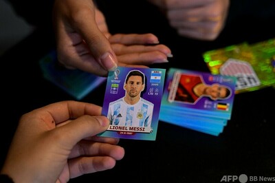 FIFAワールドカップ ロシア大会 パニーニ めり込ん