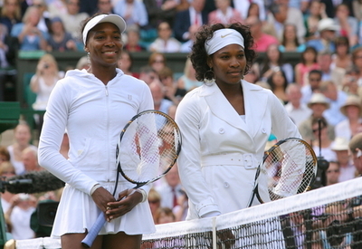 女子決勝 ウィリアムス姉妹の対戦成績は互角、ウィンブルドン選手権