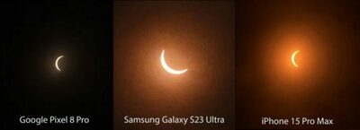 「皆既日食」の撮影“勝者”は韓国サムスンか？米アップルか？米グーグルか？