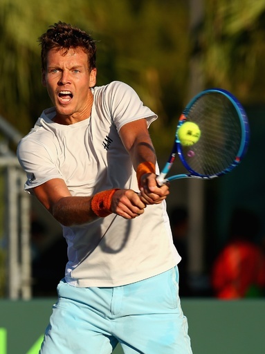 ベルディハ、フルセットで3回戦突破 マイアミ・オープン