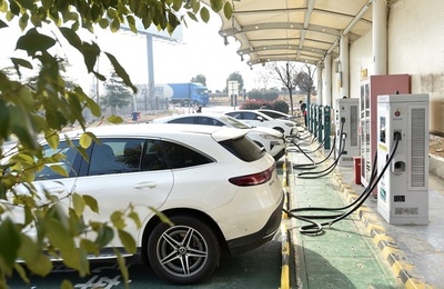 春節連休中 中国の高速道路でのEV充電量が前年同期比3割近く増加