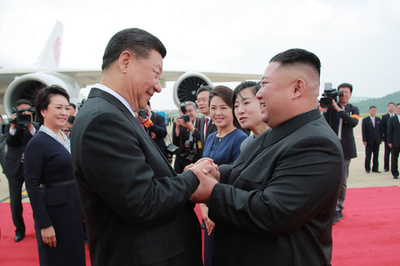 北朝鮮、習氏の訪朝に中朝関係は「揺るぎない」と称賛