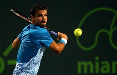 ディミトロフ、イズナーに敗れ3回戦敗退 マイアミ・オープン