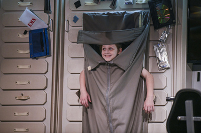 【今日の1枚】宇宙飛行士より洗濯物になった気分？