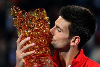 ジョコビッチが優勝、ムバダラ・ワールドテニス選手権