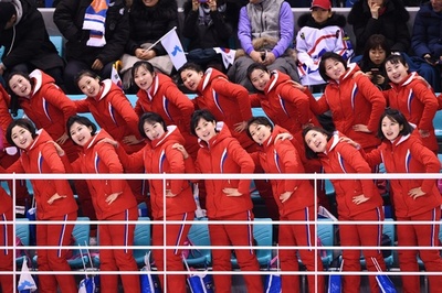 【写真特集】平昌冬季五輪でみる「北朝鮮狂騒曲」