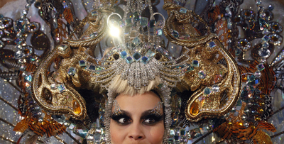 スペイン領テネリフェ島のカーニバル・クイーン