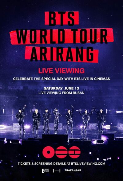 BTS、釜山公演を世界3800館超でライブビューイング