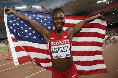 バートレッタが女子幅跳び制す、最終試技で逆転―第15回世界陸上