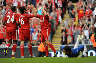 リバプール 親善試合でバレンシアに快勝