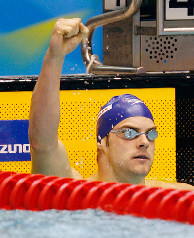 タンコック 男子200メートル個人メドレーを制し2個目の金メダル獲得