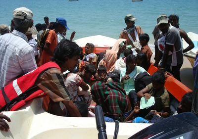 スリランカ、LTTE掃討作戦で人道危機の懸念高まる