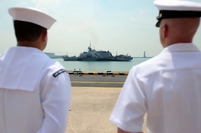 米海軍は「言葉の改革」が急務、報道官が広報職員に訴え