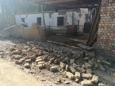 新疆ウイグル自治区でもM6.6　2人けが、家屋被害1000軒超