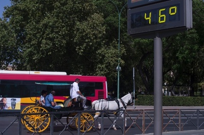 スペインで猛烈な熱波、マドリードなどで観測史上最高を記録