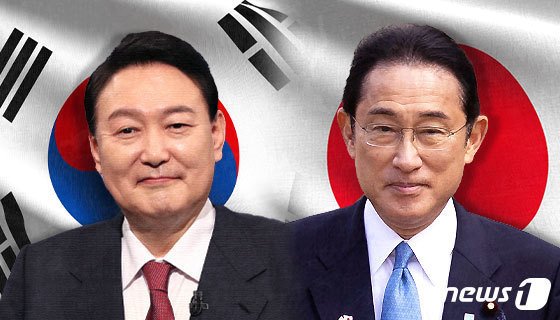 岸田首相とユン大統領(c)news1