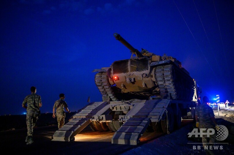 トルコ軍、対クルド作戦でシリア侵攻 民間人に死者