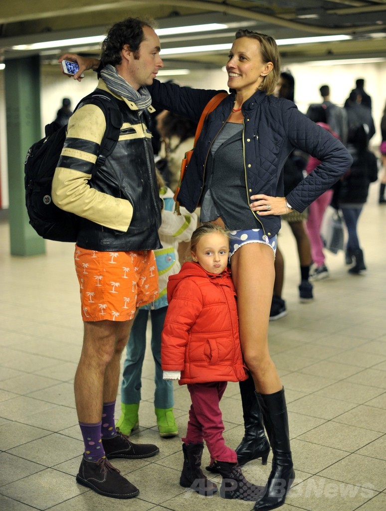 大寒波じゃないの？米国で今年も「ノーパンツ」デー