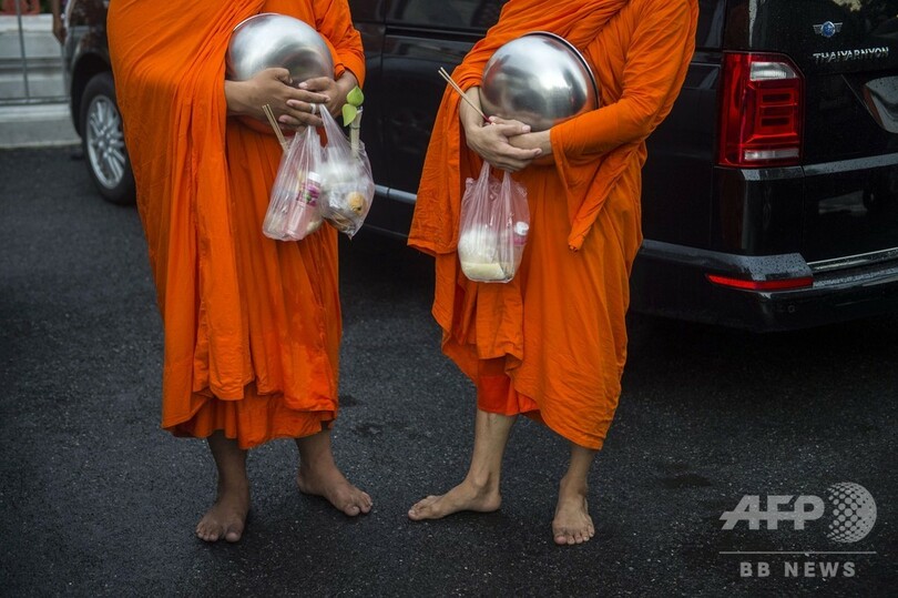 メタボに苦しむタイの僧侶、半数近くが肥満とのデータも