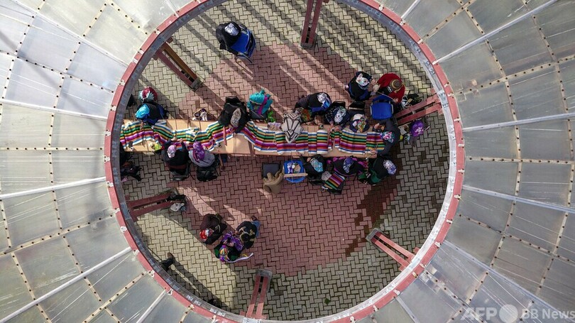 長さ1キロ！ 世界一の機織りに挑戦 チリ先住民女性グループ