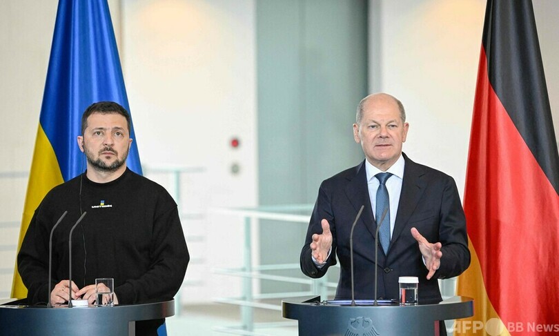 仏、ウクライナに軽戦車を追加供与 独は4000億円の支援約束