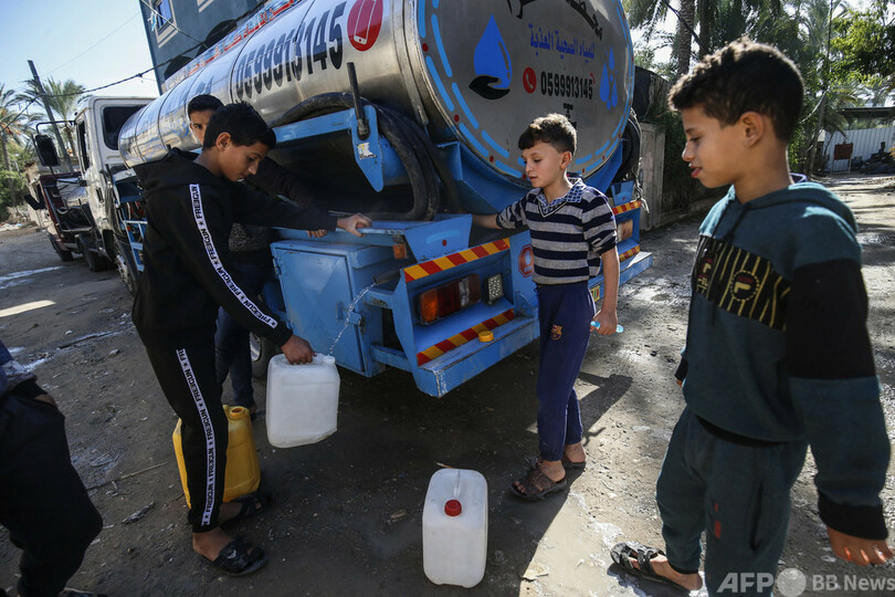 空気から飲み水を作る イスラエル企業、ガザ地区の水不足緩和に協力