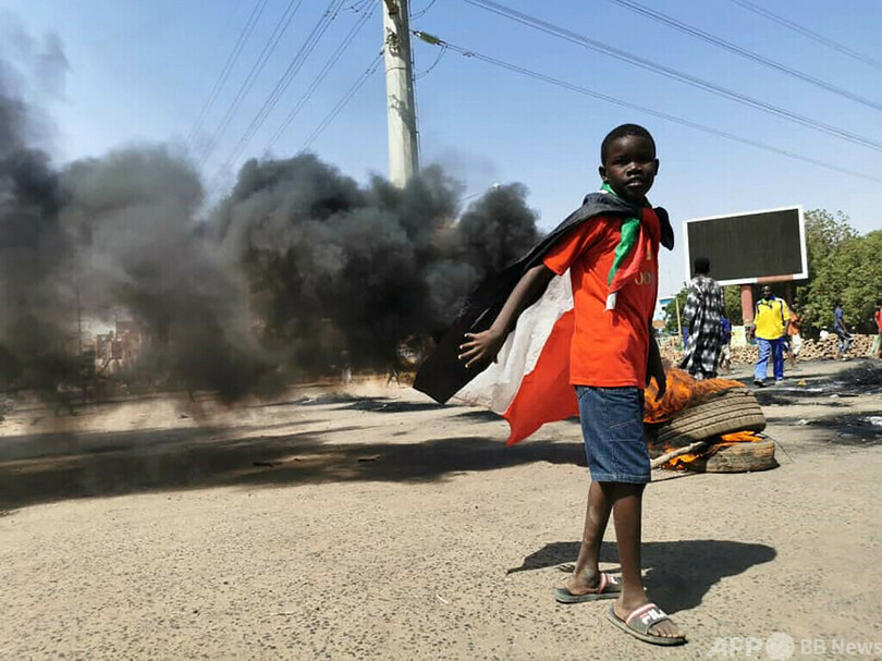 スーダン、反クーデター派締め付け デモで多数逮捕