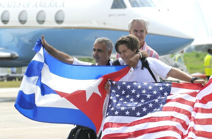 米国とキューバ、半世紀ぶりに定期航空便を再開 毎日110便往来へ