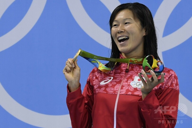 金藤が女子200m平泳ぎで金メダル、銀にエフィモワ