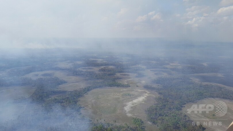 米フロリダ州で森林火災100か所以上、知事が非常事態宣言