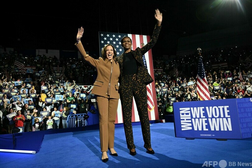 「夫に言う必要なし」 ハリス氏陣営、選挙CMで女性有権者に訴え