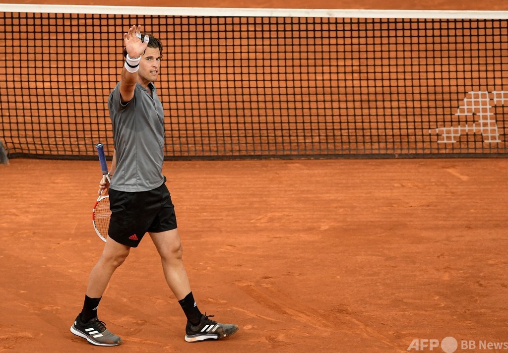 ティエム、約2か月ぶり実戦で快勝 マドリードOP3回戦へ 写真7枚 国際ニュース：AFPBB News