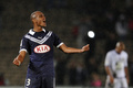 12-13フランス・リーグ1は4日、第11節の試合が各地で行われ、ボルドー（FC Girondins de Bordeaux）は1-0でトゥールーズ（Toulouse FC）に勝利した。

勝利を喜ぶボルドーのエンリケ（Carlos Henrique dos Santos Souza、2012年11月4日撮影）。(c)AFP/NICOLAS TUCAT