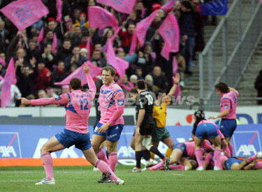 ラグビー TOP14＞スタッド・フランセ トゥールーズに競り勝ちシーズン