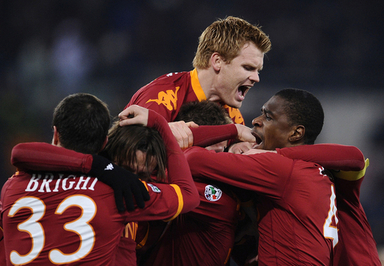 ローマ ブリーギの活躍でパレルモに勝利し2位に浮上 写真15枚 ファッション ニュースならmode Press Powered By Afpbb News