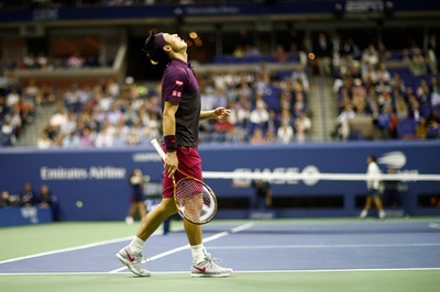 錦織は全米OP決勝進出ならず、ジョコビッチに完敗