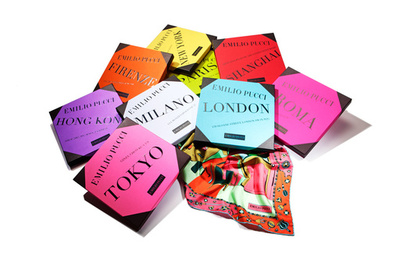 プッチ、人気スカーフコレクション「Cities of the World」に3都市が仲間入り